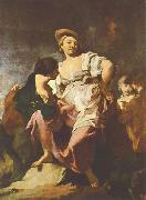 Giovanni Battista Piazzetta Die Wahrsagerin oil painting